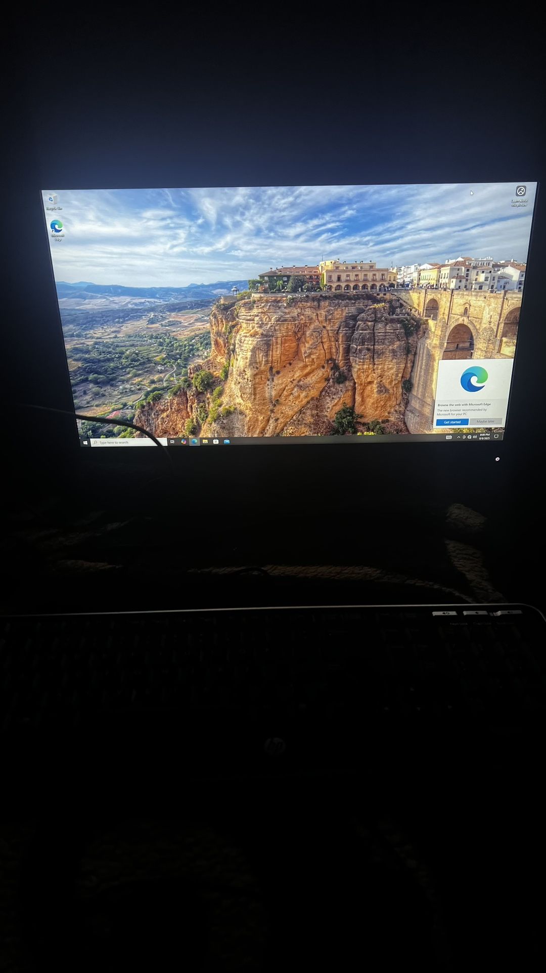Dell PC And Monitor 