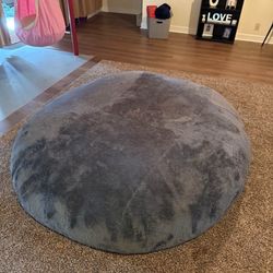 Giant 7ft Bean Bag Chair - Dark gray