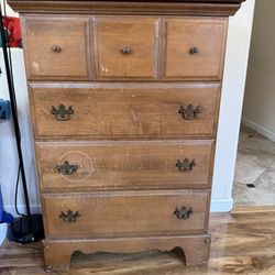 Solid Wood Dresser