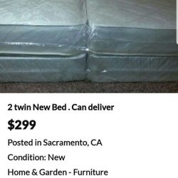 2twin New Beds Can Deliver 