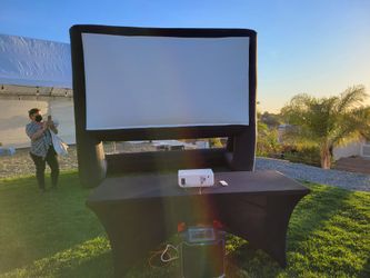 Inflatable Screen / Movie Night (READ DESCRIPTION)