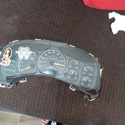 99-02 Silverado Cluster