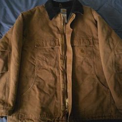 Carhartt C26 Arctic Coat 2XL Brown Heavyweight Duck Work Jacket