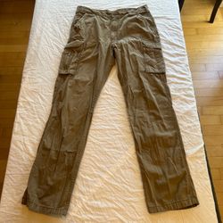 Carhartt Pants Mens 36x36 Force Ripstop Cargo Side Zip Pockets Workwear Rugged