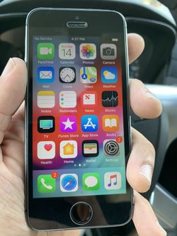 iPhone 5S *UNLOCKED FOR ANY CARRIER* w/charger and tempered glass installed