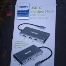 Philips USB C Multiport Hub Eliteaudio Video