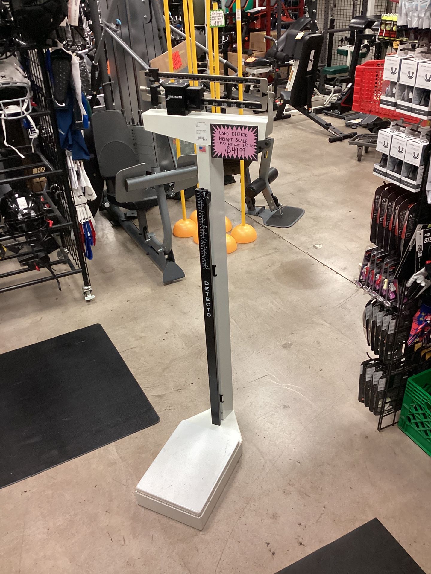 Used Detecto Weight Scale Max Weight 350LBS (READ DESCRIPTION)