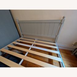 Queen platform bed frame