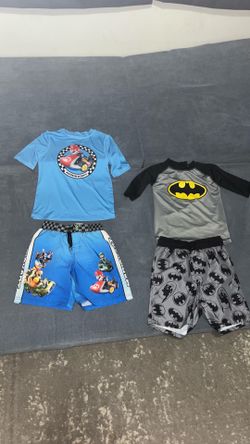 Boys swim suits size:6/7