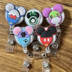 Disney Retractable Badge Reels ID badge holder