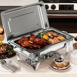 Chafing Dish 9L Stainless Steel 