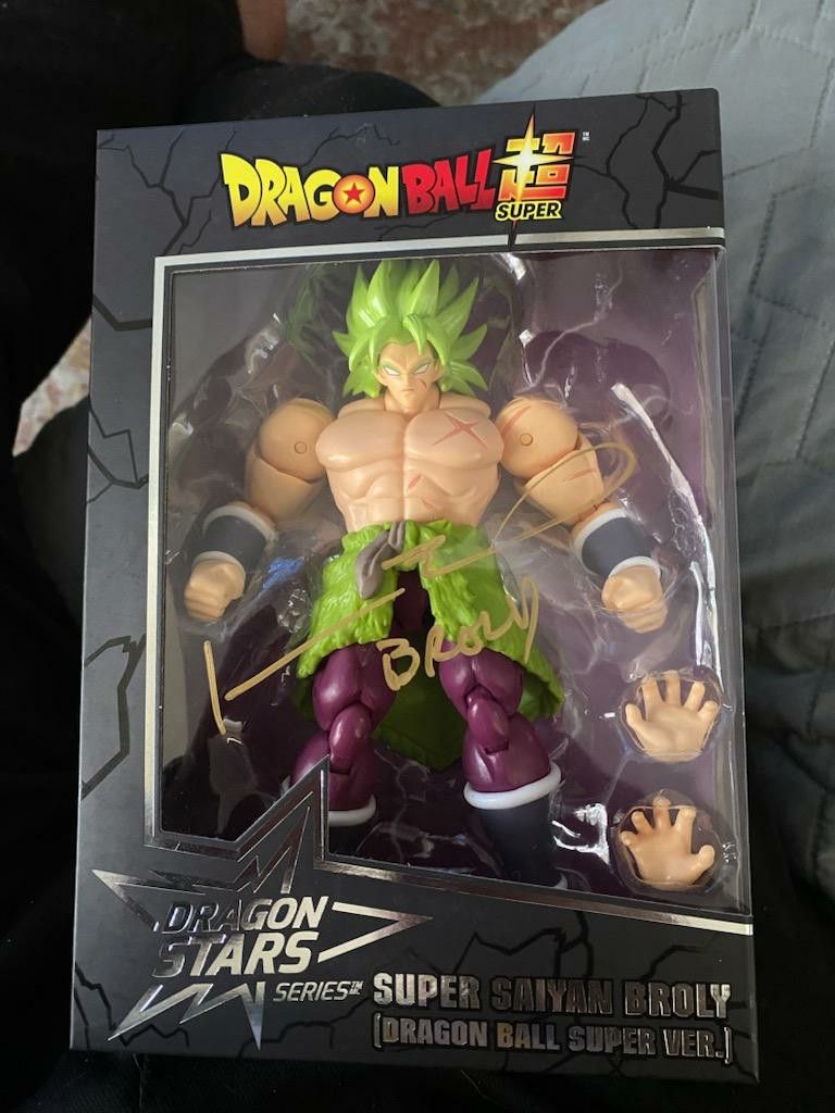 Autographed Series 12 Dragon Stars Broly DBZ DBS
