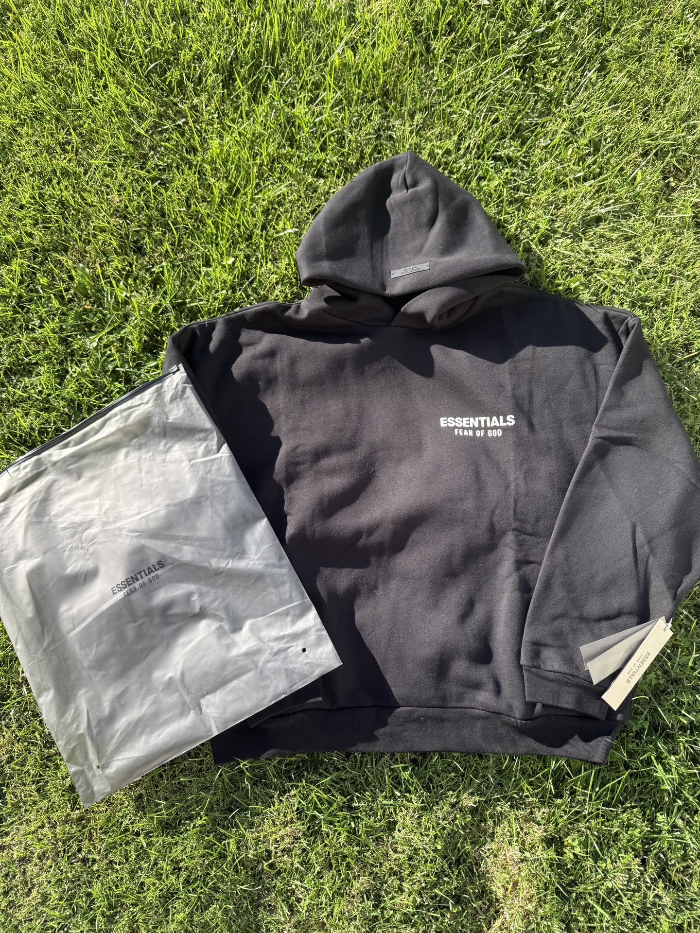 Essentials Hoodie FW24 Black & White