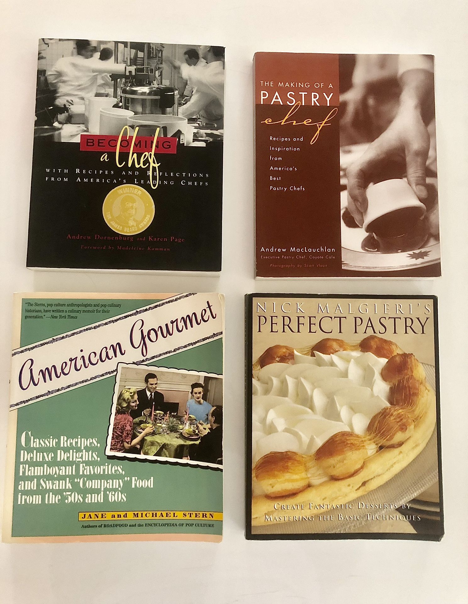 Chef’s Books/ Pastry Cookbooks