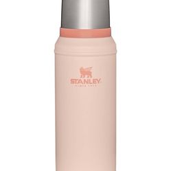 Stanley Classic Vacuum Insulated Wide Mouth Bottle - Limestone - BPA-Free 18/8 Stainless Steel Thermos for Cold & Hot Beverages - 1.0 QT