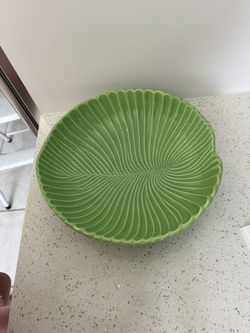 Ceramic Leaf Serving Dish 