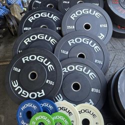 Weight Rogue Bumper Plates