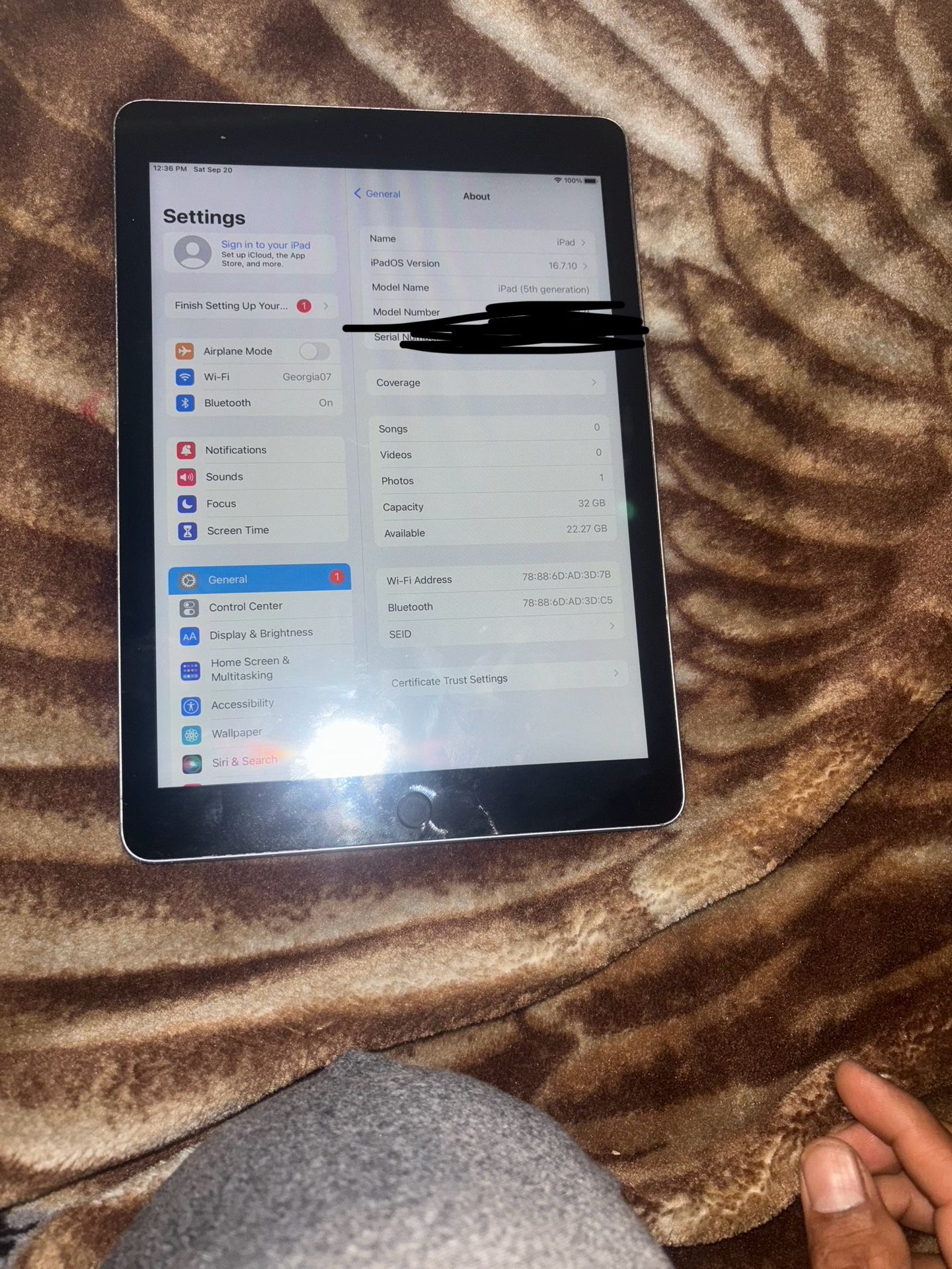 iPad 5th Generation