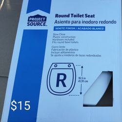 Project Source Round Toilet Seat