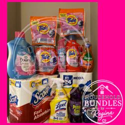 Household Bundle Tide Downy/Scott/Charmin