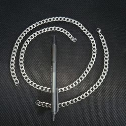 Stainless Steel 26" Chain With 8" Bracelet Meet By 89122