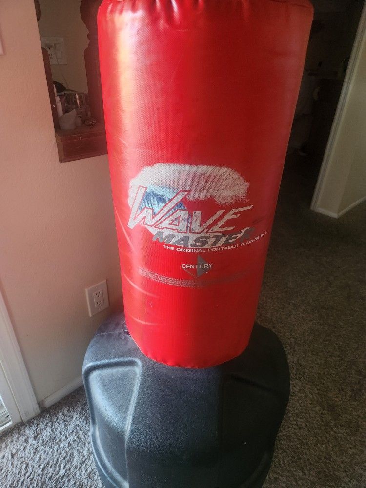 Wave Master Training Bag & Venom Contender Boxing Gloves
