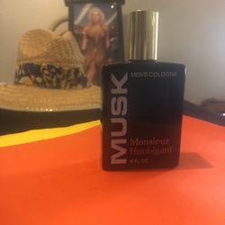 Mens MUSK Cologne 4oz Full Bottle Read Description 