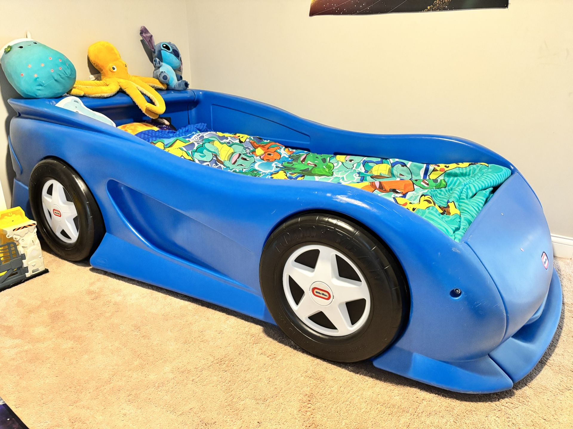 Little Tikes Race Car Bed For Kids