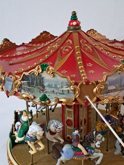 Mr. Christmas Gold Label Collection World's Fair Carousel