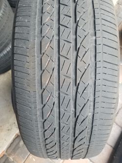P245/50R19 Matching Pair of Bridgestone Dueler