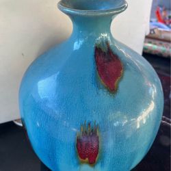 Rare Glass Art Vase Abstract Vases