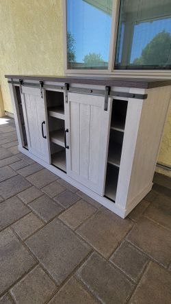 Tv stand  modern farmhouse