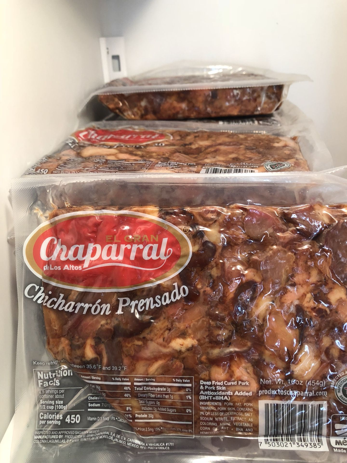 Chicharron prensado