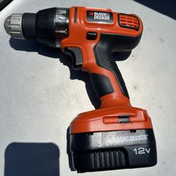 Black And Decker Cordless Drill