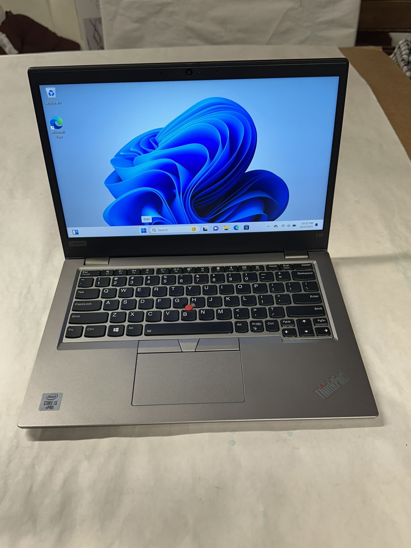 Laptop Lenovo L13 i5 10th Generation Price is Firm Read Description Good Condition touchscreen
