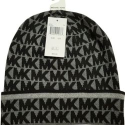 Michael Kors Unisex Printed Logo Beanie 
