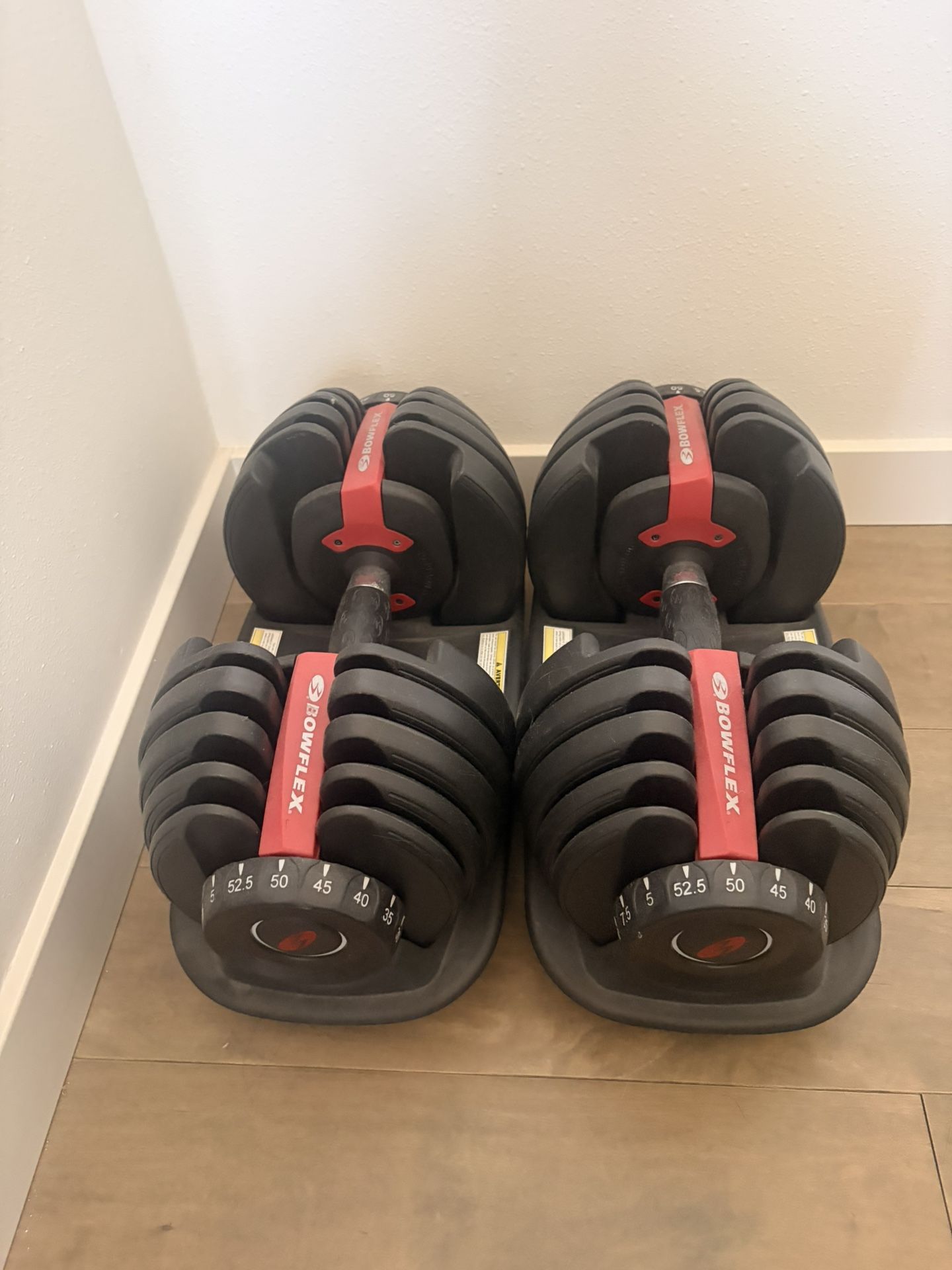 Adjustable Dumbbells (Bowflex) 