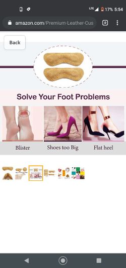 Comforting Protective Heel Grips Unisex TAACO Slip Footwear