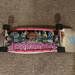 New Santa Cruz Jeff Kendall Skateboard Reissue 