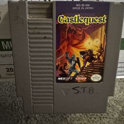 Castle Quest And Life Force For Nintendo 