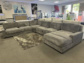 Huge Gray Sofa Sectional