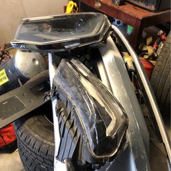 Tires $35.  Bumper For Camaro Ss 2015 And Lights For Sale