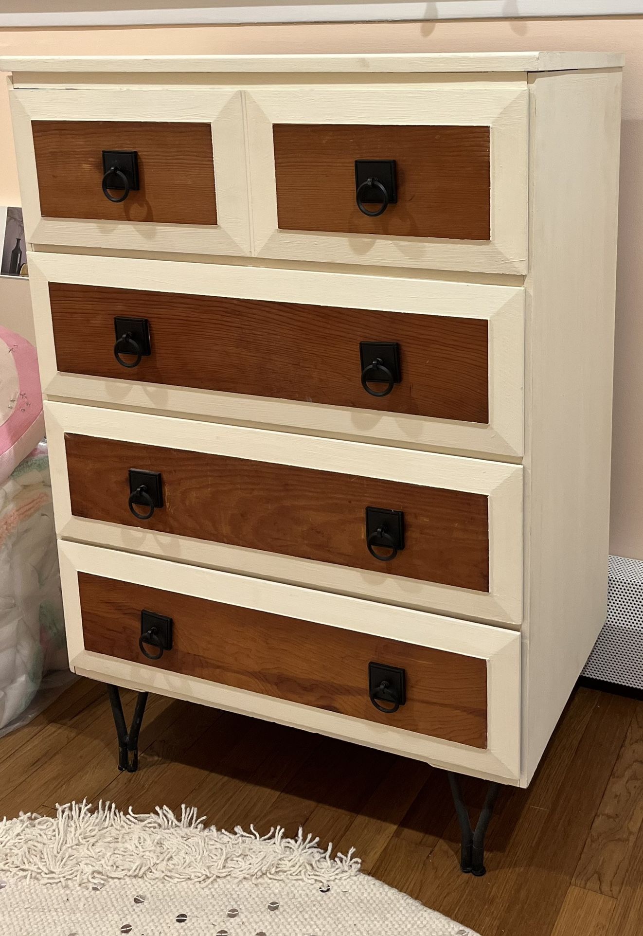 Beautiful Refinished Wooden Dresser 