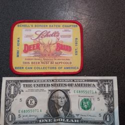 Schell's  Deer Brand Beer Patch