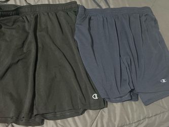 2 pairs Champion Men’s shorts. Size XL