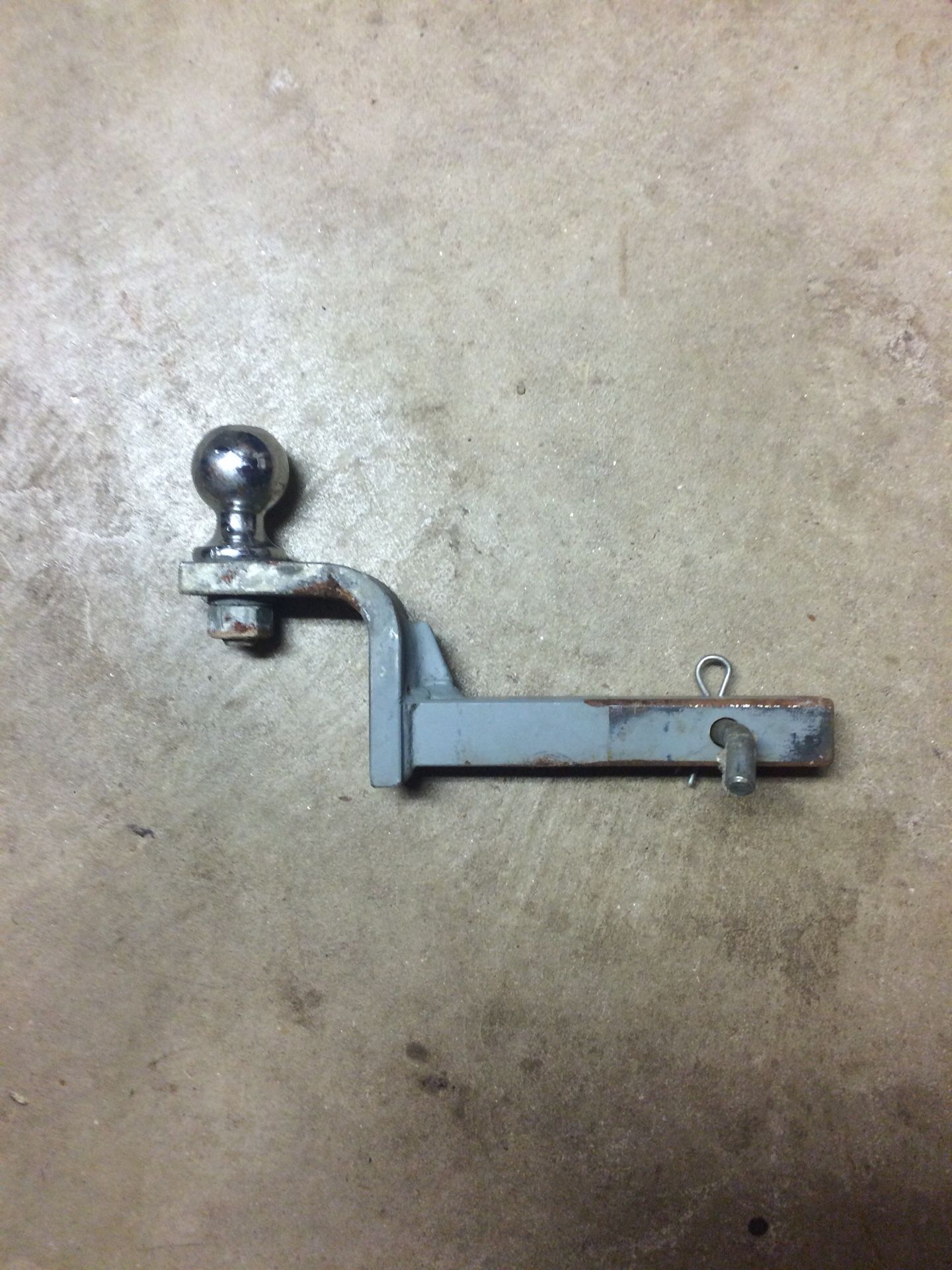 1 7/8 tow ball with pin and cotter pin