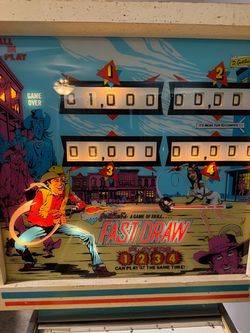 Fast draw pinball machine