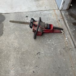 Milwaukee Chainsaw Used
