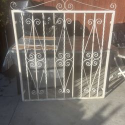 Window Metal Guard White