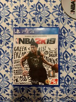 NBA 2k19 game
